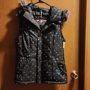 BURTON DRY RIDE‎ VEST W/HOOD SIZE M
